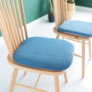 

Chair Mat 1 Pcs 40x40x2cm Square Memory Foam Chair Seat Cushion Honeycomb Anti-slip Back Chair Seat Cushions Floor Seat Cushion