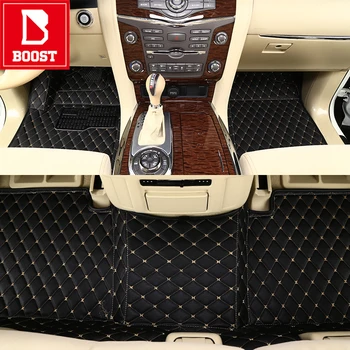 혼다 Crv 2012 R용 부스트 자동차 바닥 매트, 방수, 실크 코일 추가, 자동차 자동 발 패드