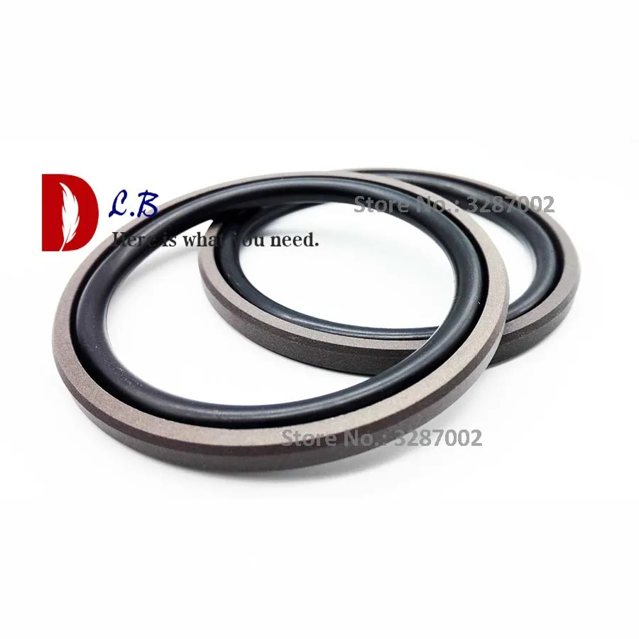 SPGO PTFE поршневое уплотнение OD = 12 мм 60 гидравлическое Glyd ring + бронзовое и NBR Orings GSF