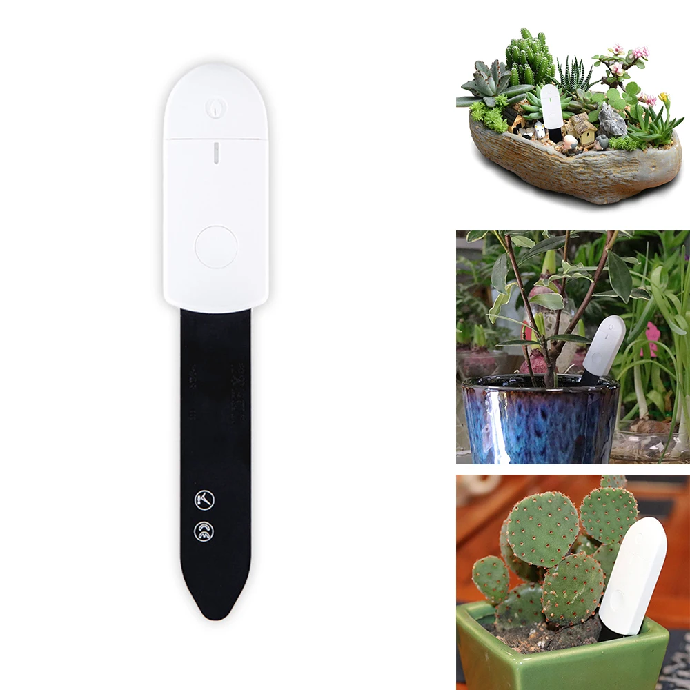 

Soil Moisture Sensor Monitor Waterproof Compact Indicator Light Soil Hygrometer Humidity Plants Flowers Moist Testing Instrument