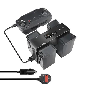 

Smart Battery Charger for DJI Mavic Air Drone Remote Control Plane Power Supply Digital Display USB Port Charger Hub r60