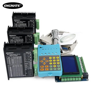 

SAVEBASE CNC Kit 3Axis Digital Hybrid Microstepping Driver DM756D 5Axis Professional Breakout Board For DIY Router/Mill/Plasma