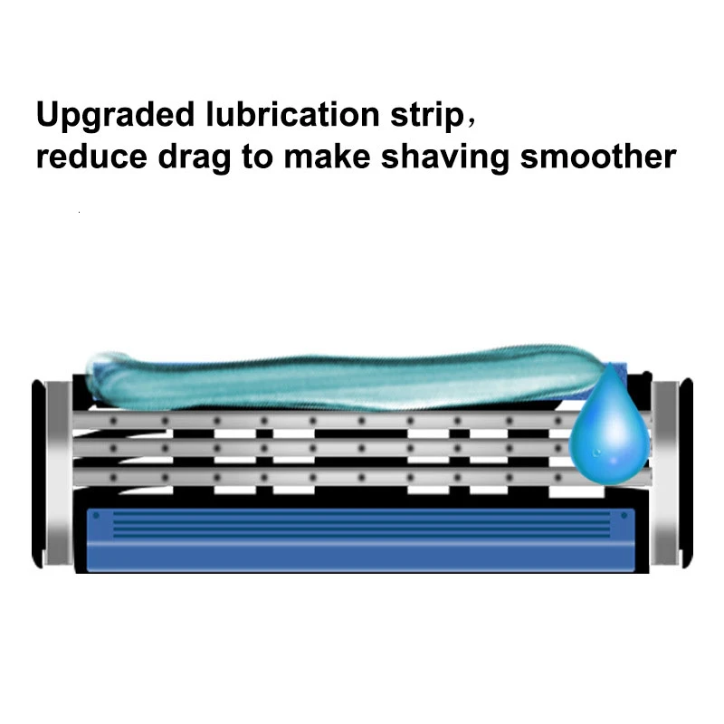 Gillette Vector 3 Original Shaving Razor 1 Handle With 3 Razor Blades For Safety Male Shaving 5