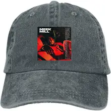 Maxdo Мужчины& Wo Мужская мода с Meek мельница печати Регулируемая Крышка