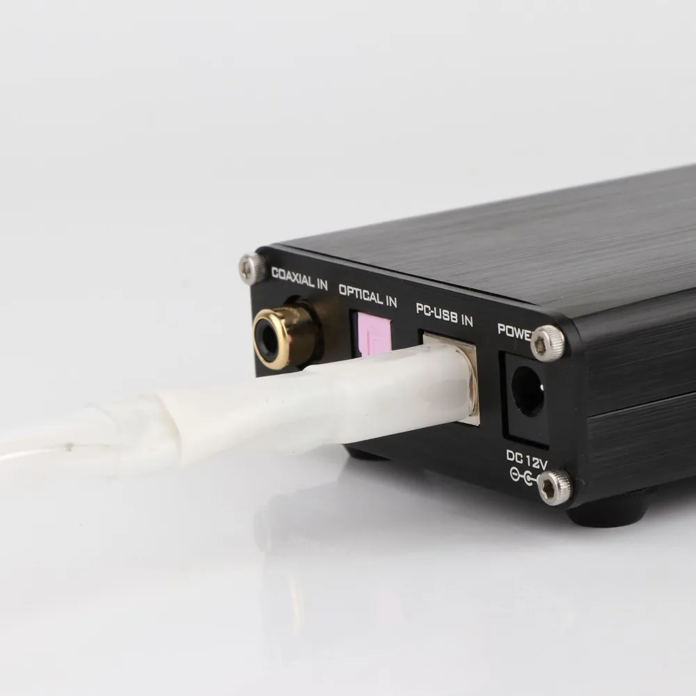 HC006 Reinem silber usb kabel decoder hifi fieber USB (A - B) linie DAC daten kabel audio usb hifi kabel – Detail 3
