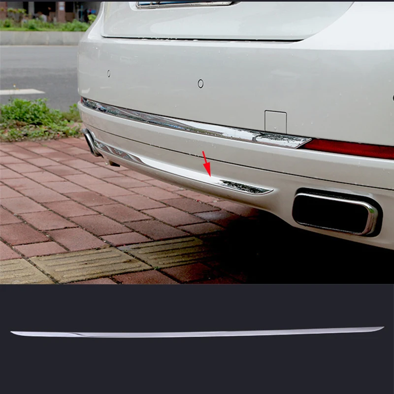For BMW 7 Series F01 F02 09 15 Stainless Car Rear Bumper bottom cover