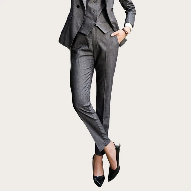 S-5XL Women Formal Pants for Office Lady Business Work 2022 Autumn