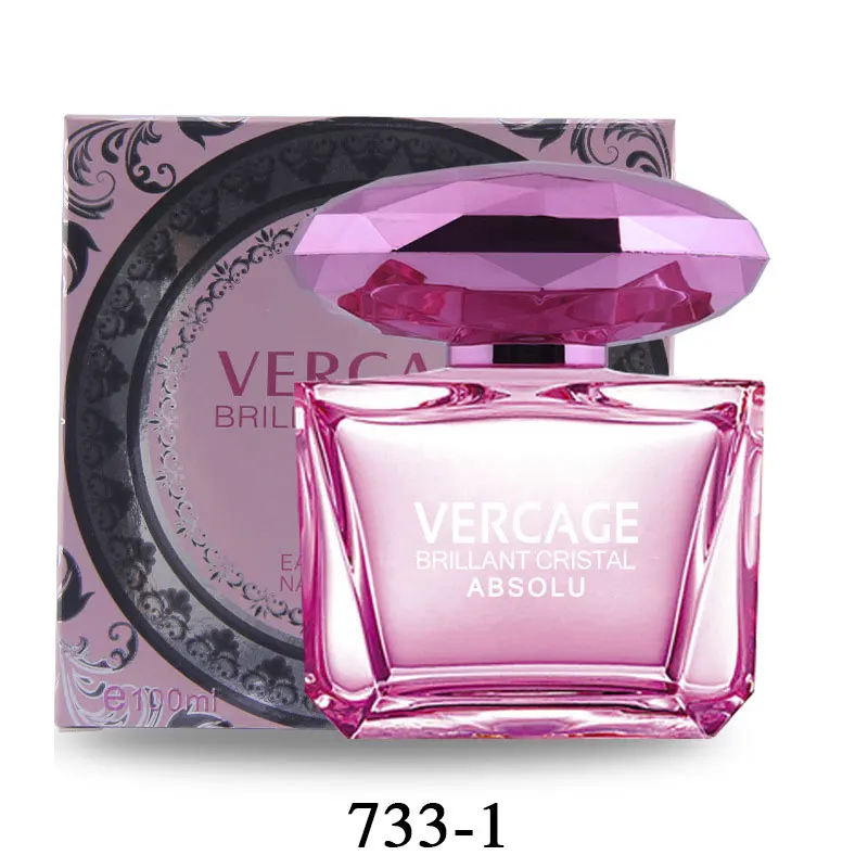 100 мл флакон стеклянный Женский парфюм Feminino свежие ароматы спрей для тела Parfum длительный жидкий антиперспирант WP44 - Цвет: 733-1