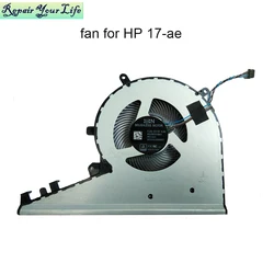 Ventiladores de refrigeración para PC portátil, radiador para HP ENVY 17 ae 17M ae 17M ae111DX TOUCH 6033B0053801 DFS200105BS0T, 925461 001