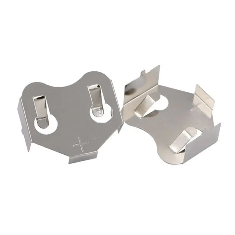 

10PCS Phosphor Bronze Battery Shrapnel Cell Holder for CR1220 CR1620 CR1616 CR2025 CR2430 CR2450 CR2477 Battery Retainer