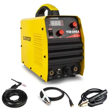 

TIG Welder Inverter Dual Voltage 110/220V 200Amp HF Start TIG Welding Machine &Consumables