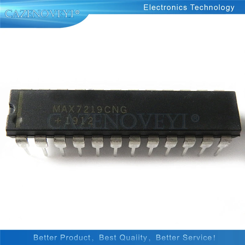 5pcs/lot Max7219cng Max7219 7219cng Dip-24 In Stock - Integrated ...