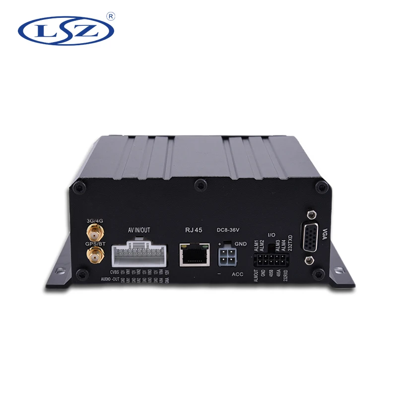GPS 3G 4G AHD 720P HDD sd карта 4Ch Мобильный DVR для школьного автобуса прицепа грузовика