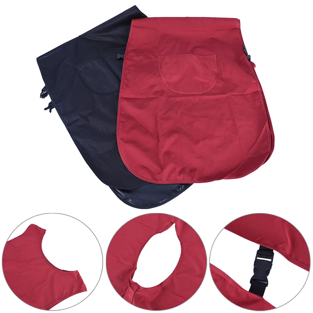 Высокое качество 1 шт. хорошее использование салон парикмахерские волосы резка фартук накидка для парикмахер стилист Ткань 2 цвета