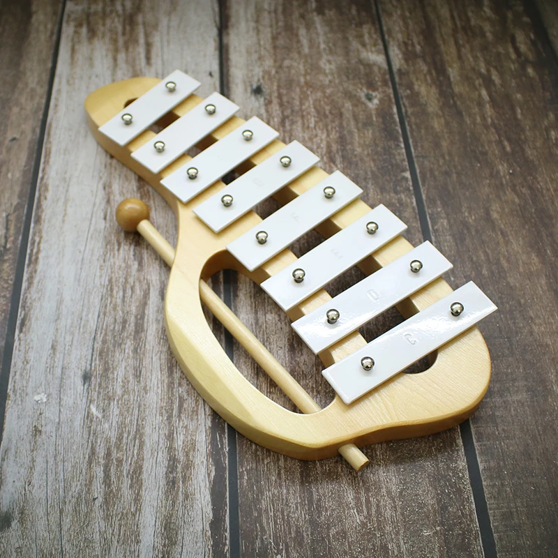  Baby Musical Teaching 8 Notes Xylophone Wooden Early Childhood Music Instrument Aid Children Kids T - 4000399400248