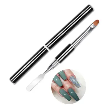 

Dual Ended Nail Brush Acrylic Painting Pen Slice Gel Nail Tools For Uv Multi-function Pen Extension Nails Acrylic S