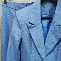 HIGH QUALITY New Fashion 2026 Designer Blazer Suit Set Women's Single Button Diamonds Beaded Camis Blazer Pants Suit 3pcs Set - Image 5