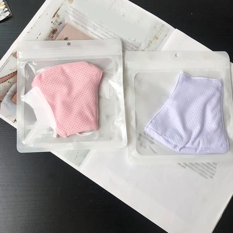 Dot Breathable Mouth Masks Summer Sun Protection Hanging Ears Masks Adjustable Summer Riding Face Mask Cotton Solid Color Masks