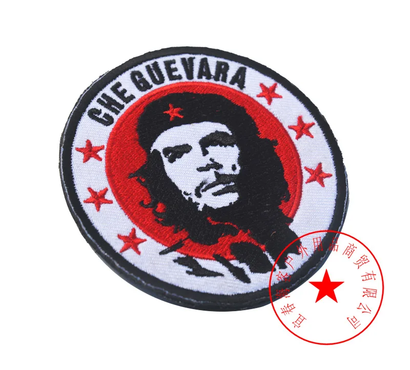 В настоящее время доступно Che Guevara рисунок Аватар тканевая наклейка вышитая на липучке эмблема на плечо