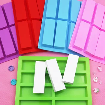 

Ruminate 8 Company Commander Square Soap Mold Silica Gel Handmade Soap Soap Mold Cold Hand-Made Mould DIY Party Soap Fragrance M