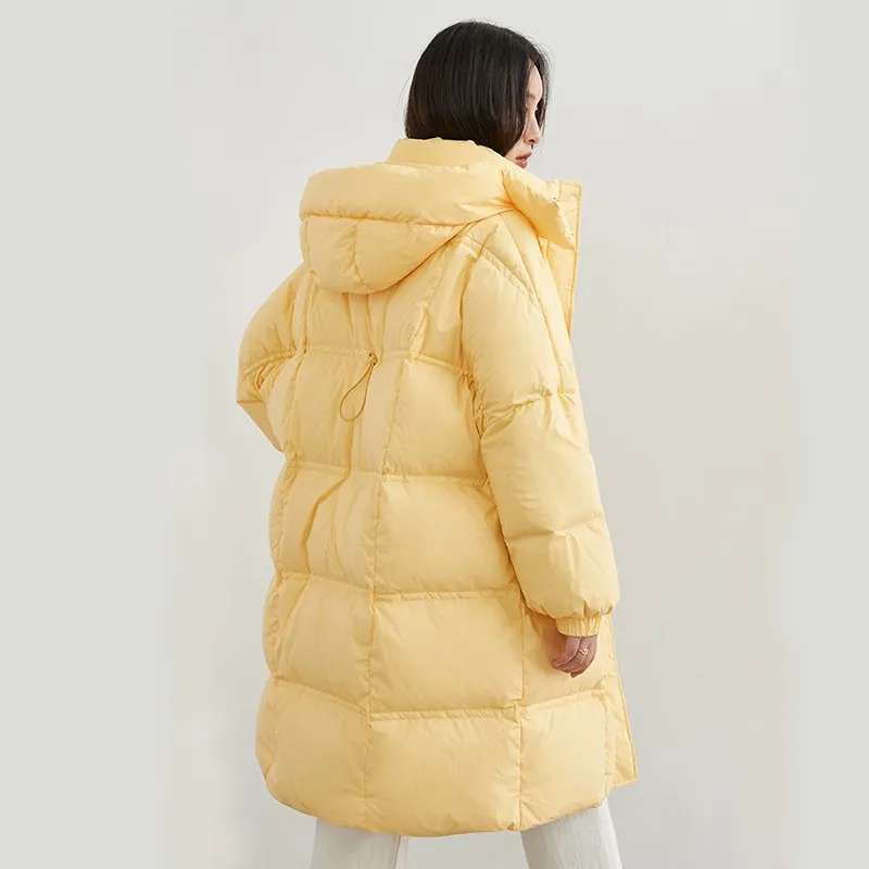 Fitaylor Winter Detachable Hooded Long Jacket