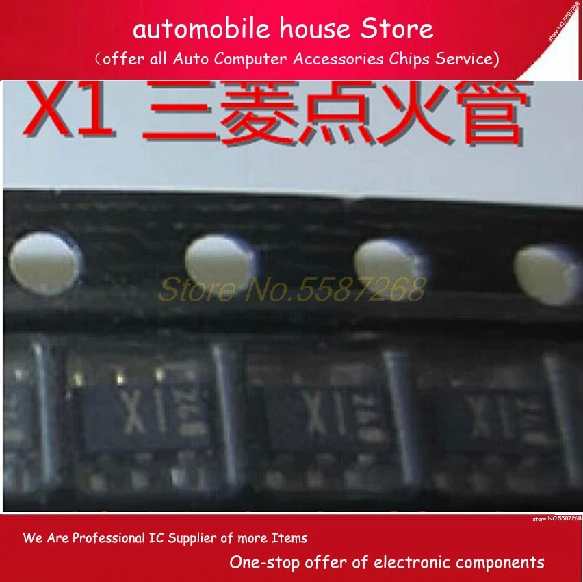 X1 6PIN воспламенитель чип драйвера для МТС ECU 10 шт./лот|Компьютеры двигателя| |