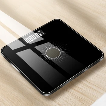 

Body Scale Floor Solar Weight Scale Smart Electronic LED Digital Weight Bathroom