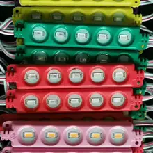 5730 5 светодиодный s литьевой 12 В водонепроницаемый 2 Вт Светодиодный модуль супер яркий светодиодный модуль для рекламных букв