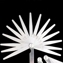 Антикоррозийный щуп Gauge16 лезвие мульти-Функция Gap щупа заполнения измерительный щуп 0,05-1,0 мм штекер измерительный щуп измерительный инструмент