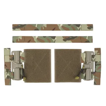 

Krydex 1Pair Tactical Hunting Vest Quick Release Assembly Set Molle Module Tactical Vest Hunting Accessories -MC