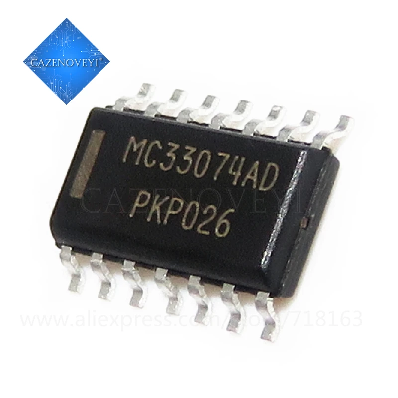 5pcs/lot MC33074DR2G MC33074AD MC33074DR MC33074DG MC33074 SOP-14 In Stock | Электронные компоненты и