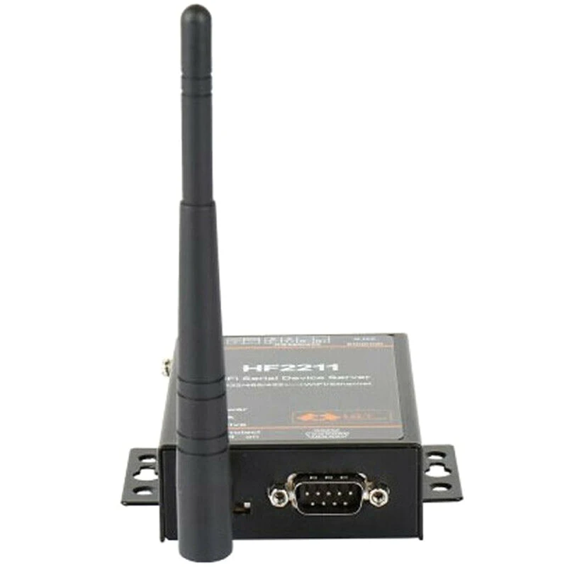 PPYY-HF2211 Modbus Последовательный RS232/RS485/RS422 к Ethernet/Wi-Fi конверсионный модуль, поддержка обновления веб-OTA wiselss(EU Plug