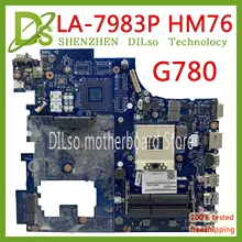 KEFU LA-7983P For Lenovo G780 for Lenovo QIWG7 LA-7983P HM76 PGA989 DDR3 motherboard Test 100% original motherboard KEFU LA-7983P For Lenovo G780 for Lenovo QIWG7 LA-7983P HM76 PGA989 DDR3 motherboard Test 100% original motherboard
