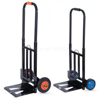 

Hand Truck Car Transport Cart Folding Portable Pulling Truck Large Trailer Small Pulling Car Pushing Car Heavy Hand Truck