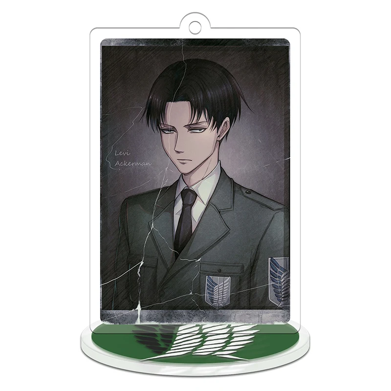 Porte Cles De Dessin Anime Attaque Sur Titan Shingeki No Kyojin Eren Jaeger La Saison Finale Support Acrylique Modele Porte Assiette Gateau Aliexpress