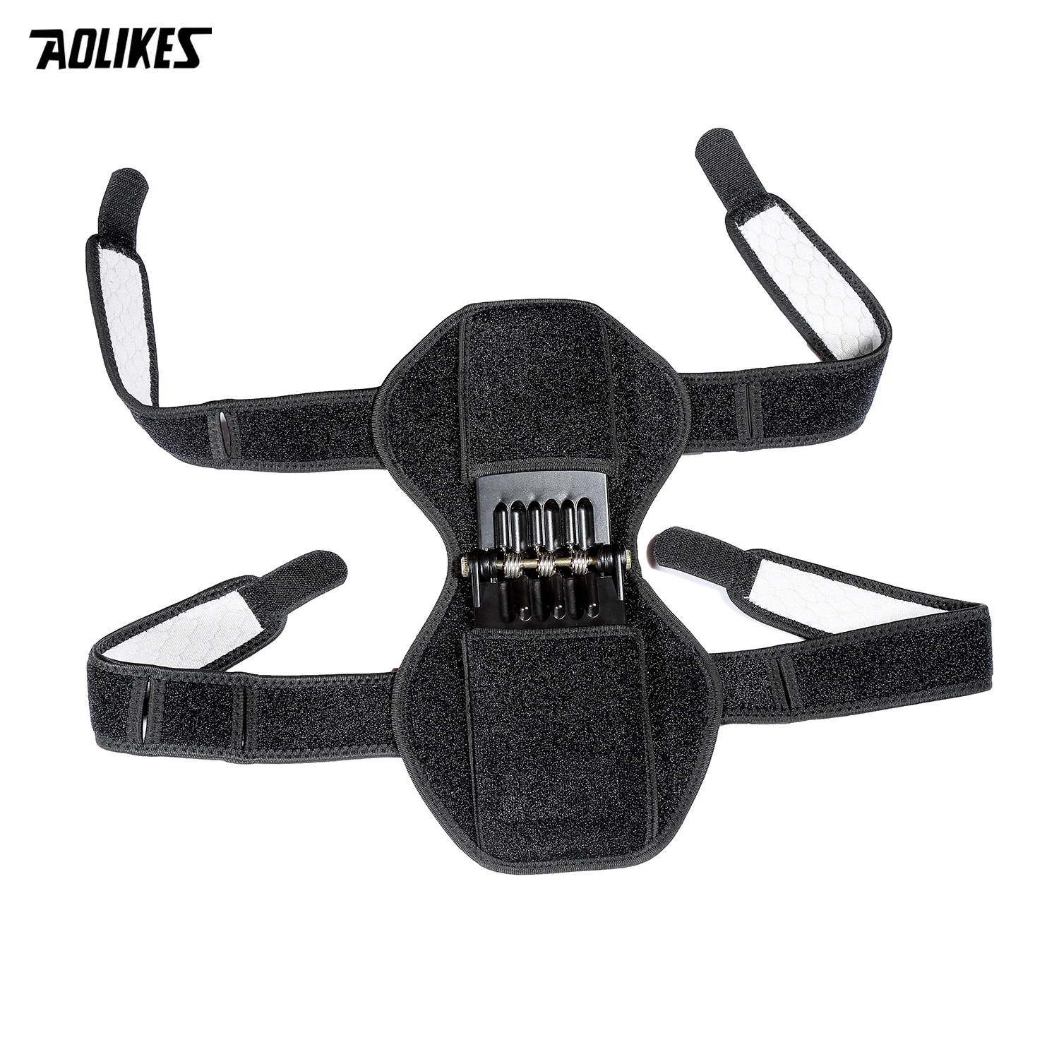 AOLIKES Joint Support Knee Pad Breathable Non-slip Lift Pain Relief For Knee Power Spring Force Stabilizer booster For Elde