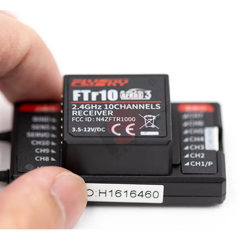 Flysky 2,4G 10CH FTr10 двухсторонняя двойная антенна PPM/IBUS PL18 AFHDS3 мини приемник для Flysky PL18 Fpv гоночный Дрон RC часть