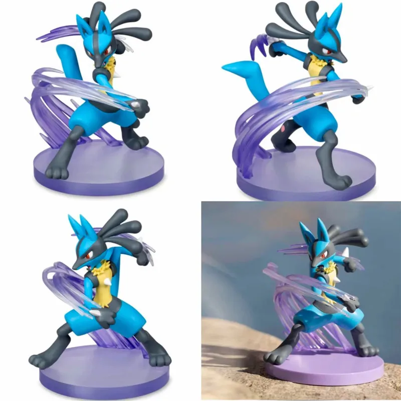 

Pokemon Action Figure Anime monster Mewtwo Gengar Charizard Lucario PVC Model Toys Gardevoir Dragonite Statue Figuras