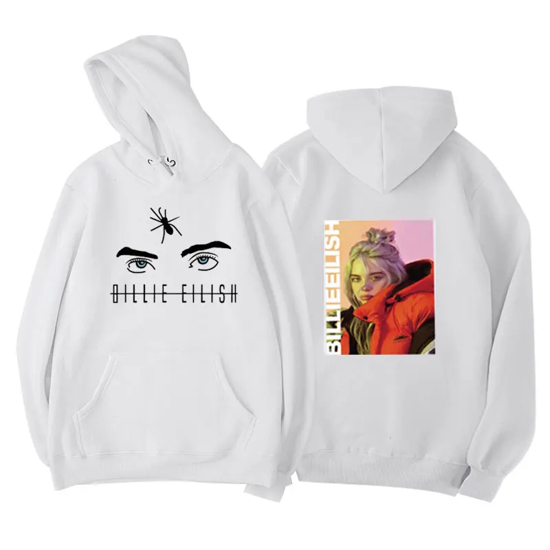Новинка Billie Eilish толстовки женские хип-хоп зимние длинные рукава Мужская/Женская толстовка высокое качество хлопок толстовки мужские/женские