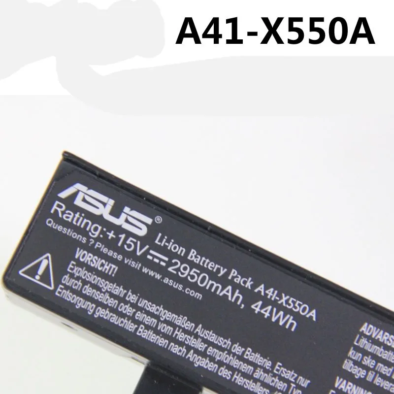Original ASUS A41 X550A Battery For K550J Y581C Y481C A41 X550A 
