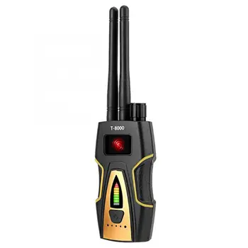 

T8000 Anti-Spy Wireless RF Signal Detector GSM Camera Finder Monitor GPS Scanner