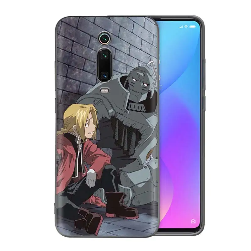 Fullmetal Alchemist Case for Xiaomi Redmi Note 9S 9 8T 8 Pro Max 7 K20 K30 5G 7A 8A 9A 9C Cover Black Phone Coque Fullmetal Alchemist Case for Xiaomi Redmi Note 9S 9 8T 8 Pro Max 7 K20 K30 5G 7A 8A 9A 9C Cover Black Phone Coque