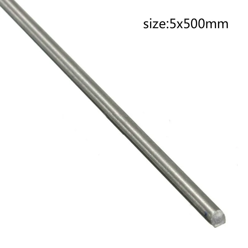 

2 round titanium rods with a diameter of 5mm and a length of 500mm are used to manufacture gas turbine components