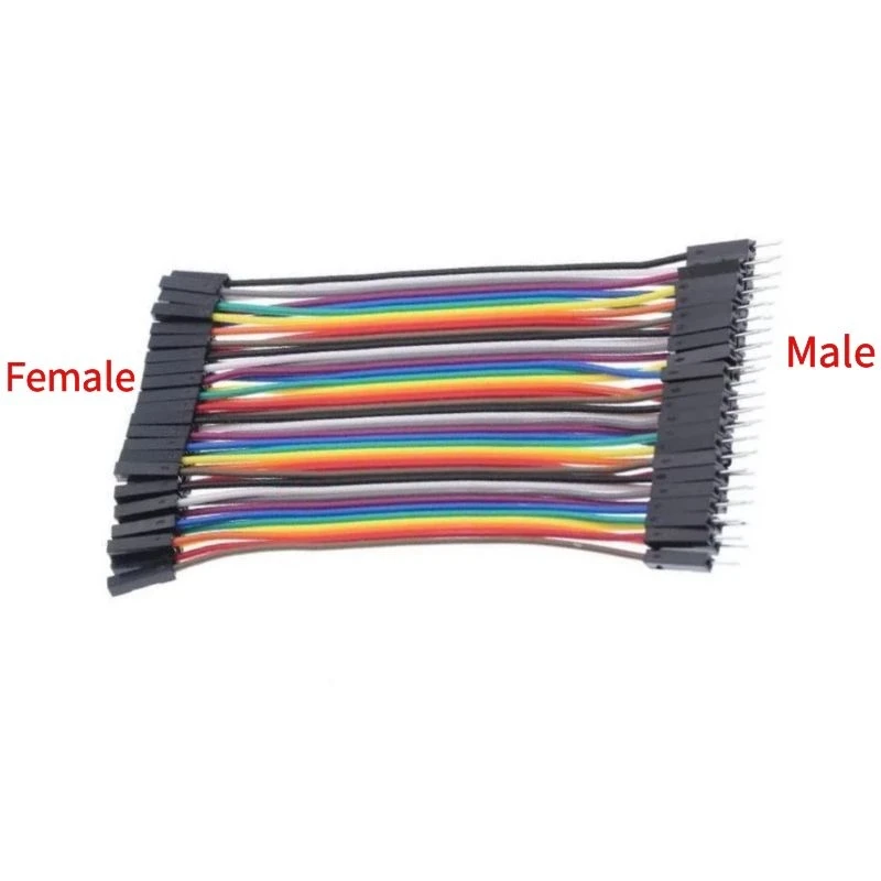 Dupont линия 10 см/20 см/30 см мужчин и женщин+ женщин и женщин Перемычка провода Dupont кабель для arduino DIY KIT - Цвет: Male to Female