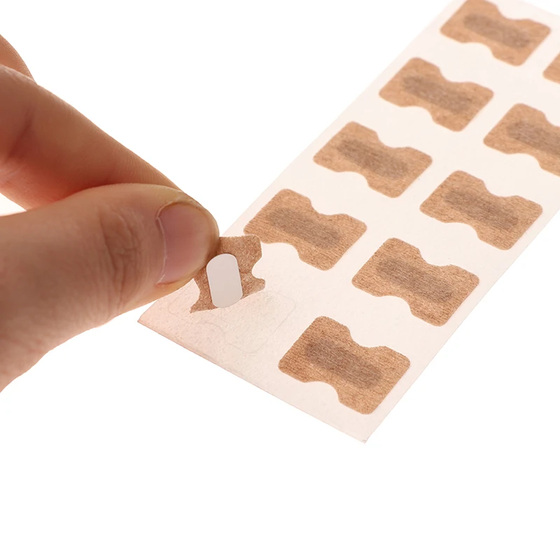 5 Sheets/Set=50pcs Embedded Toe Nail Corrector Sticker Toenail Care Pedicure Tools Thumb Curl Correction Sticker Foot Care Tool