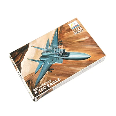 1/144 Масштаб Мини-модели 4d пластиковый сборный Самолет Модель Набор 27 видов бойцов на выбор детские сборные игрушки - Цвет: US F-15C