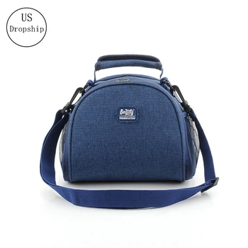 

High quality Lunch Box Thermal Insulated Waterproof Lunch Bag With Shoulder Strap Picnic Bag Men women Insulation Container Pack