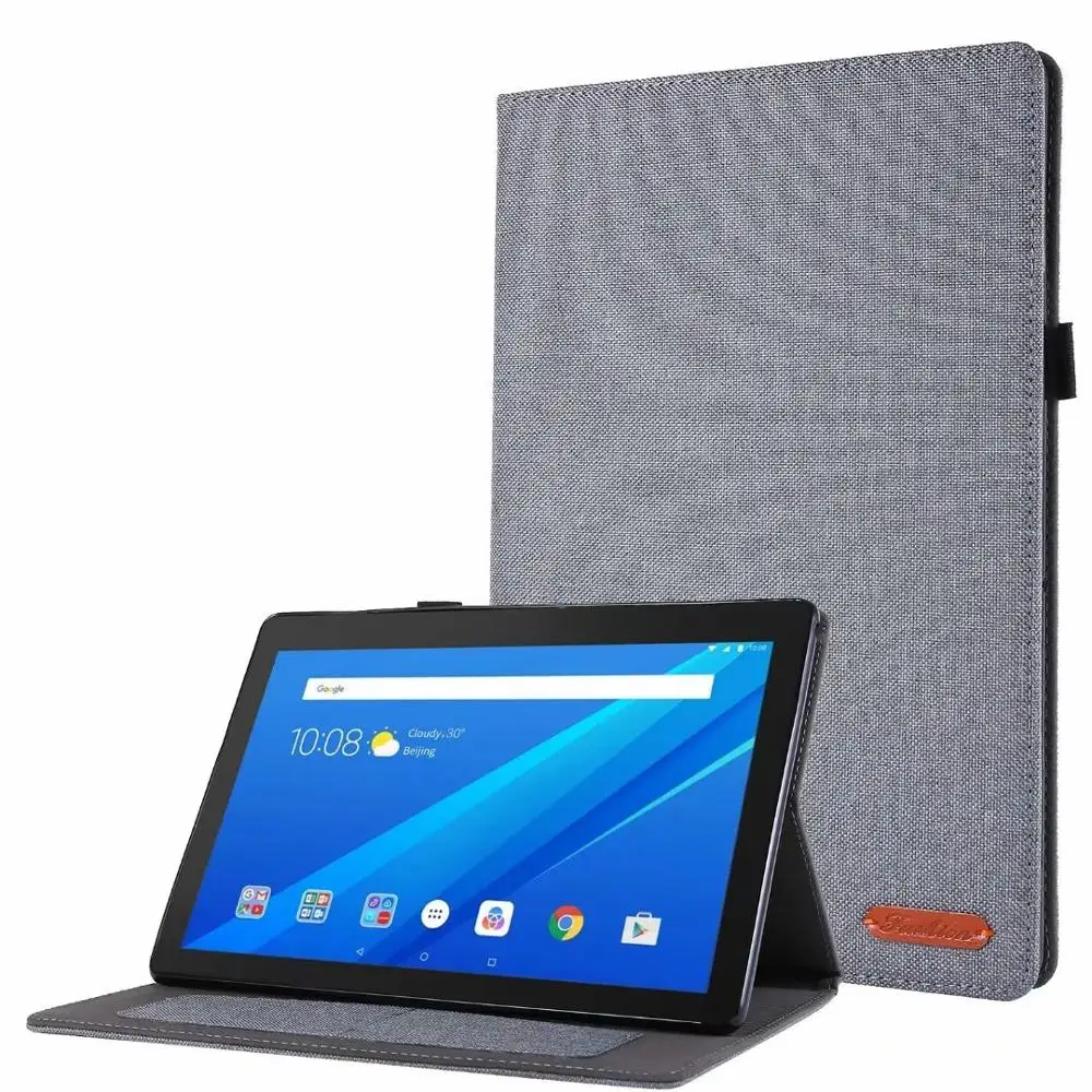 Чехол для планшета lenovo Tab E10 10,1, чехол Funda TB-X104F TB X104F TB-X104L, тонкий магнитный складной чехол-подставка из искусственной кожи+ пленка+ ручка - Цвет: CASE