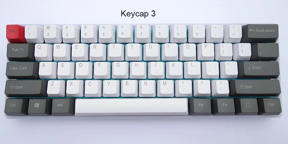 GH60 механическая клавиатура DIY Пластик чехол прошитый с QMK прошивки программируемый покер чистый HHKB Minila XD60 XD60