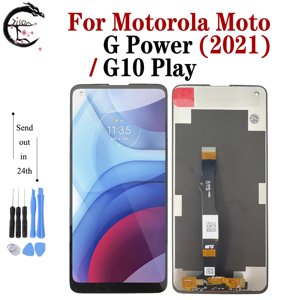 Lcd Da 6.6 "Per Motorola Moto G Power 2021 Display G10 Play Screen Lcd Touch Sensor Digitizer Assembly Sostituzione G Power 2021 Lcd